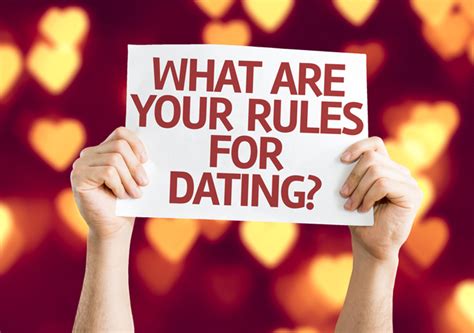 12 dating rules